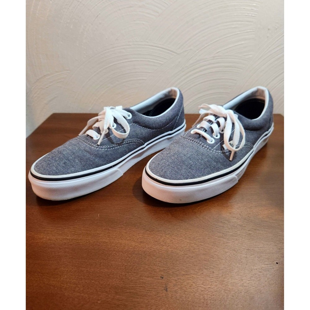 Vans Off The Wall Seldom Worn 721278 Gray Shoes Womens Size 8.5 Mens Size 7 - Picture 4 of 11
